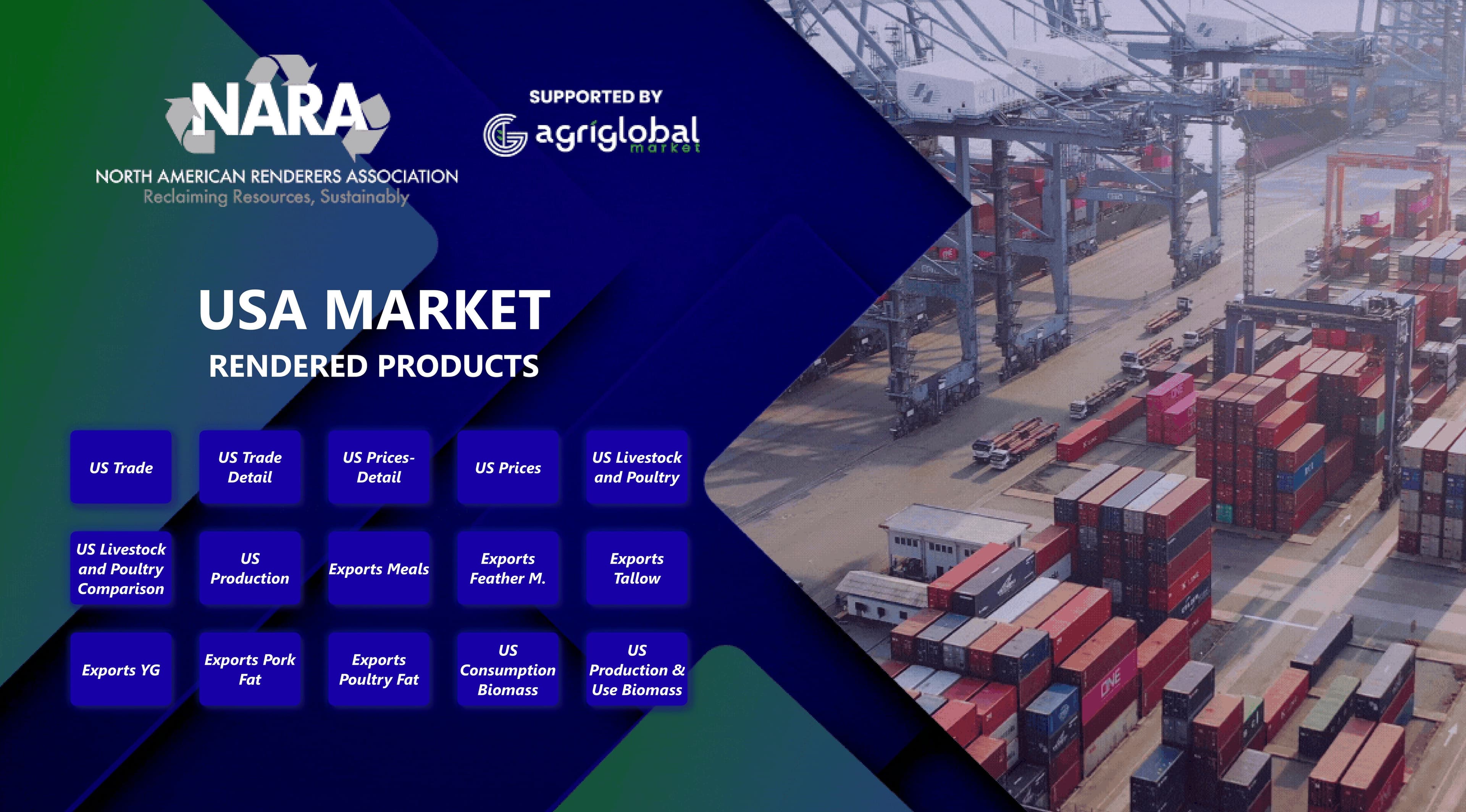 Analytics platform banner for NARA market data